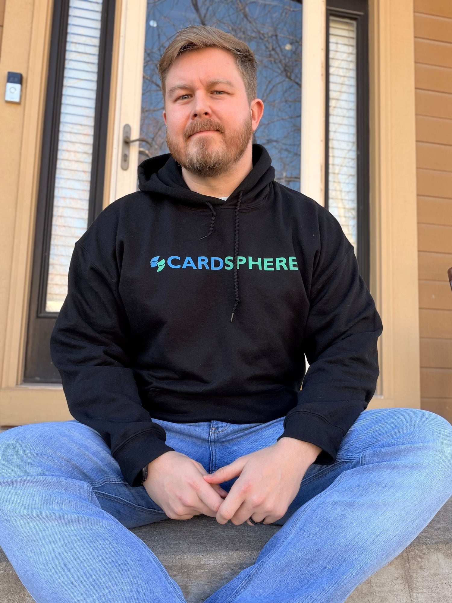 Cardsphere hoodie black 