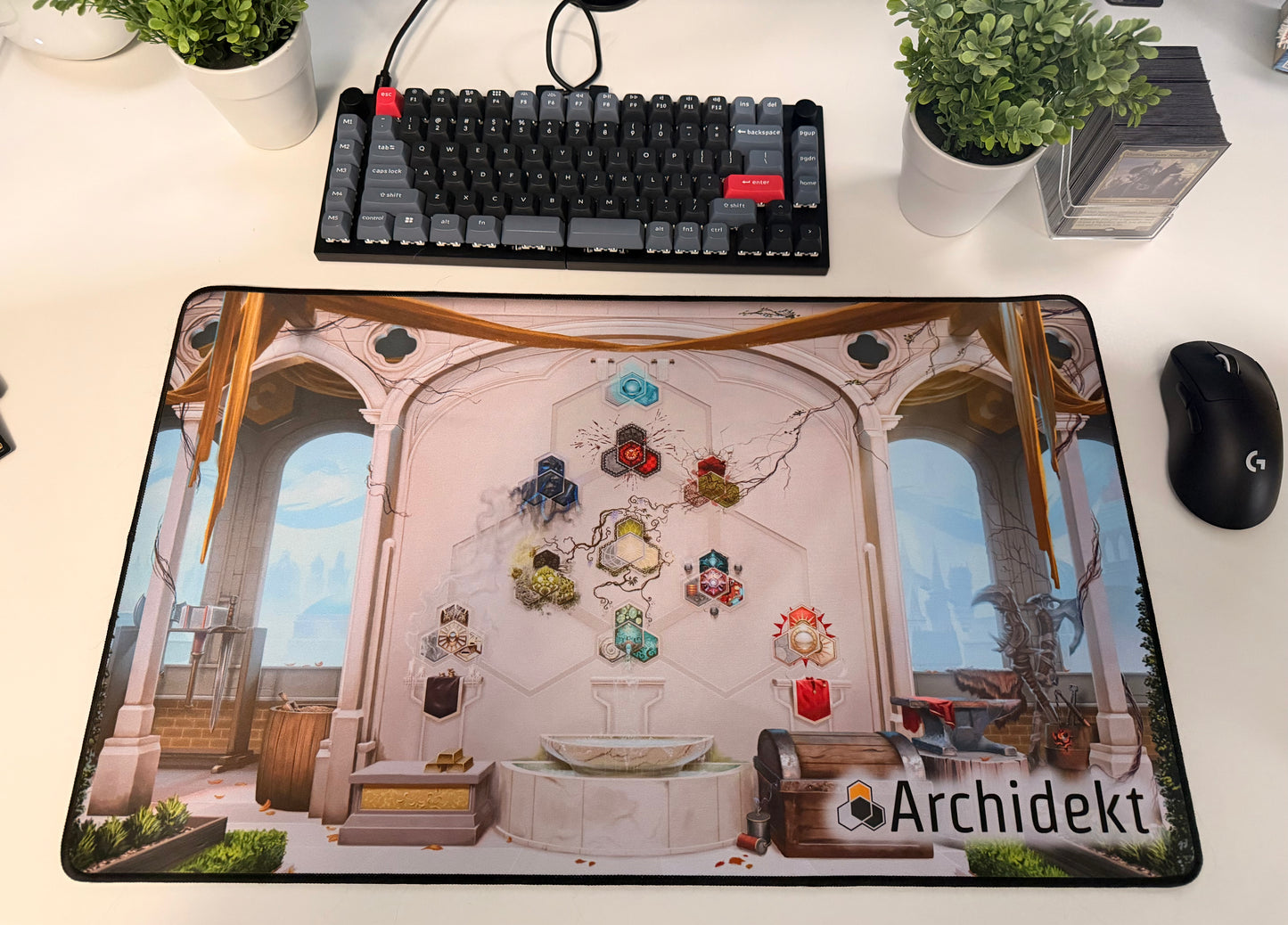 Archidekt Playmat Guild Logos